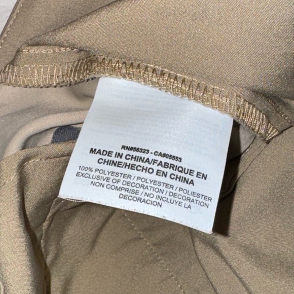 Nike golf DriFit brown performance pants women’s size 6 small - Picture 14 of 17